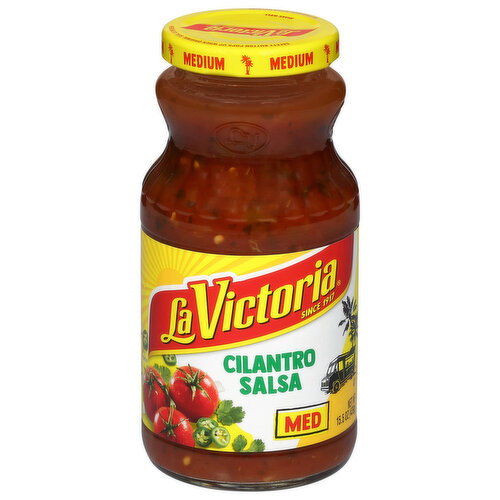 La Victoria Salsa Cilantro Medium