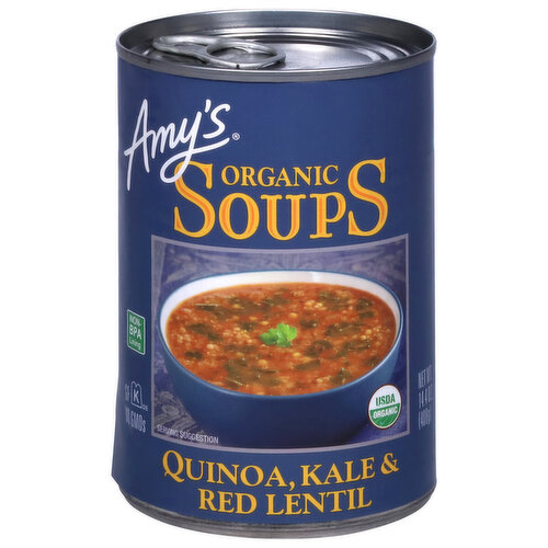 Amy's Kitchen Organic Soups Quinoa, Kale & Red Lentil