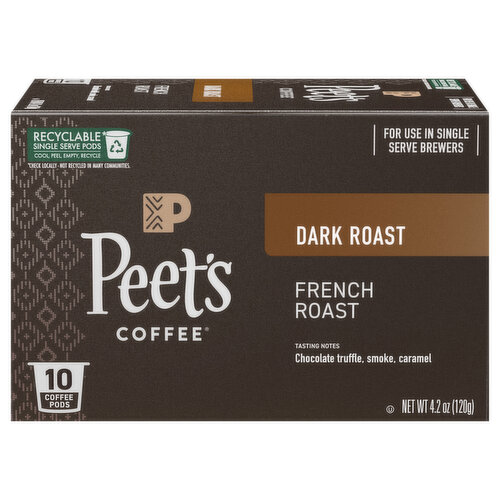 Peets Coffee Kcup French Roast