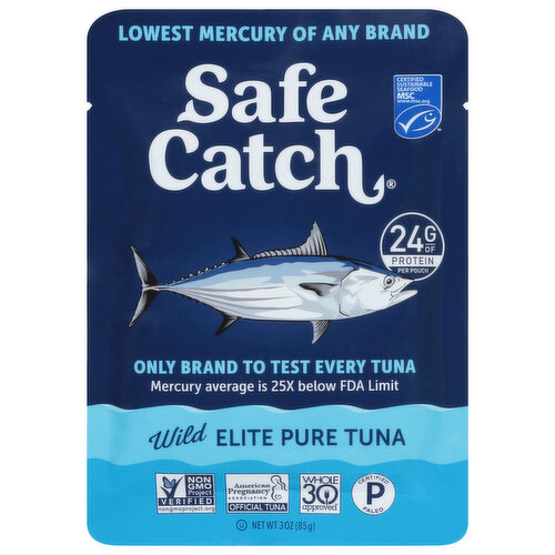 Safe Catch Tuna, Wild, Elite