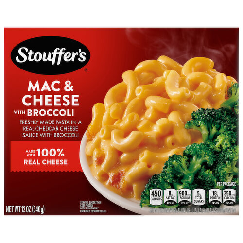 Stouffer's Macaroni and Cheese with Broccoli Frozen Meal