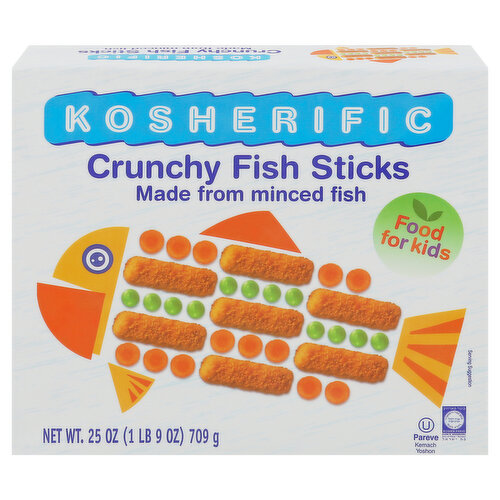 Kosherific Crunchy Fish Sticks