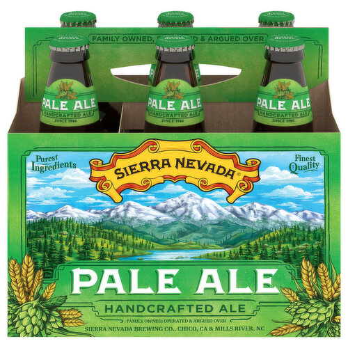Sierra Nevada Pale Ale Beer Bottles