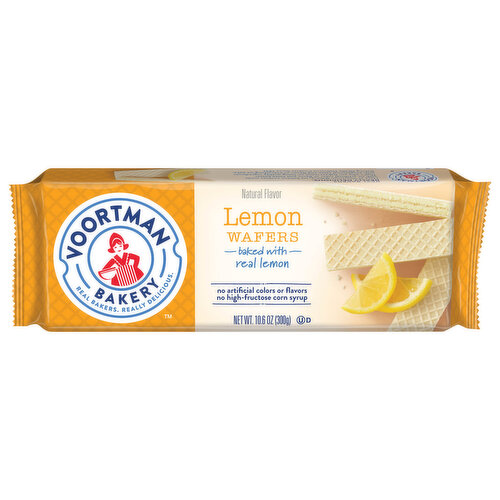 Voortman Bakery Wafers Lemon
