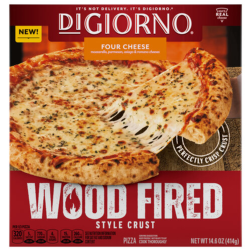 DiGiorno Pizza Wood Fired Four Cheese