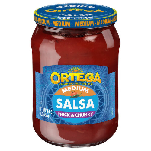 Ortega Thick & Chunky Medium Salsa