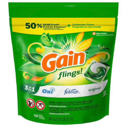 Gain Pod Flings Original
