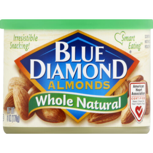 Blue Diamond Almonds, Whole Natural