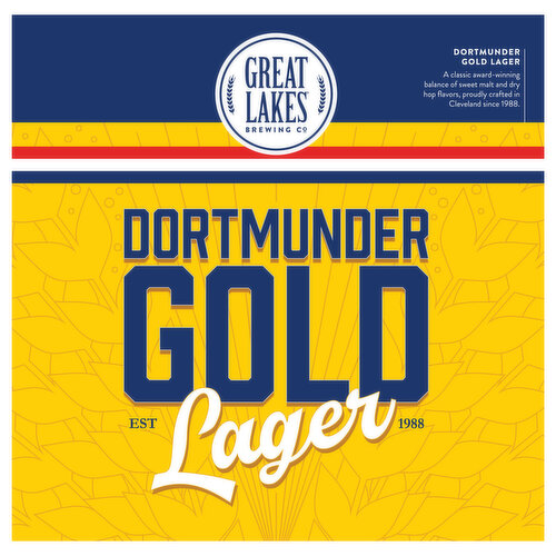 Great Lakes Brewing Co. Dortmunder Gold Lager