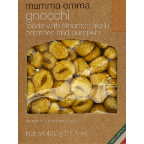 Mamma Emma Pumpkin Gnocchi