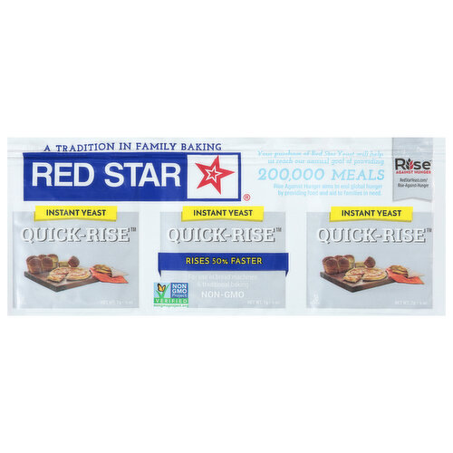 Red Star Quick Rise Instant Yeast