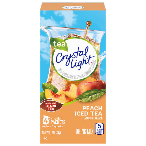 Crystal Light Peach Iced Tea Drink Mix