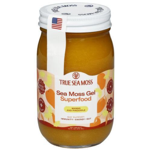 True Sea Moss Sea Moss Gel Mango Pineapple
