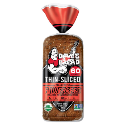 Dave's Killer Bread Thin-Sliced Powerseed Organic Bread