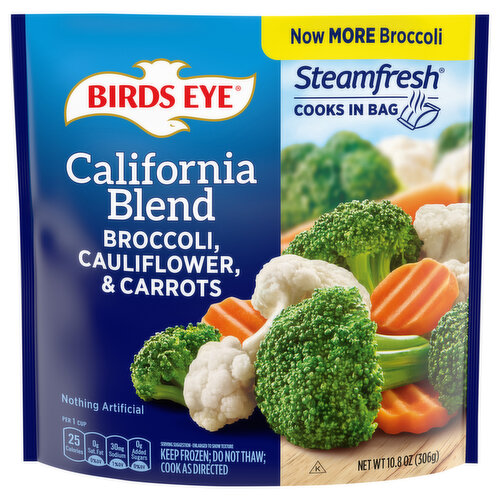 Birds Eye Broccoli, Cauliflower & Carrots