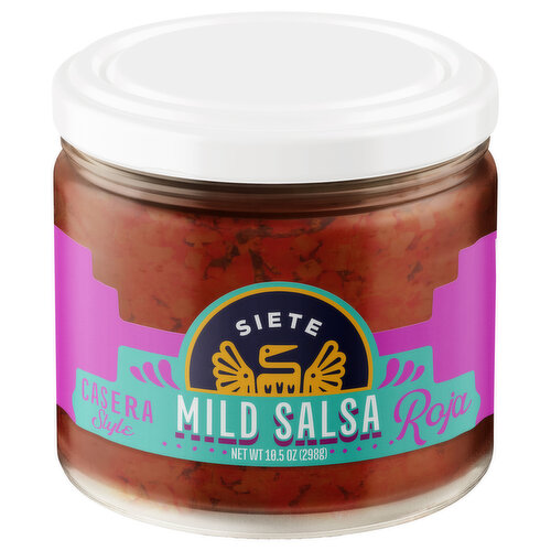 Siete Casera Style Roja Mild Salsa