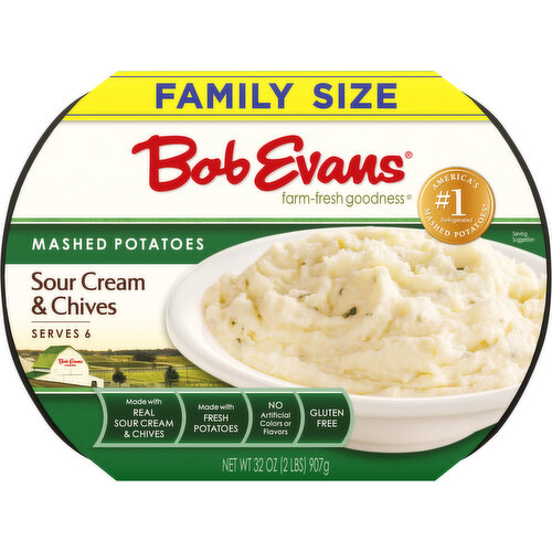 Bob Evans Farms Sour Cream & Chives Mashed Potatoes