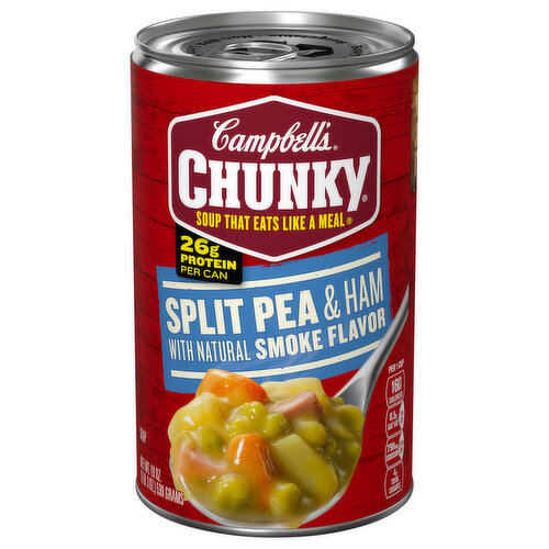 Campbell's Chunky Split Pea & Ham with Natural Smoke Flavor Soup