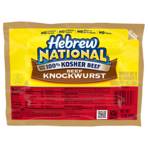 Hebrew National Skinless Knockwurst