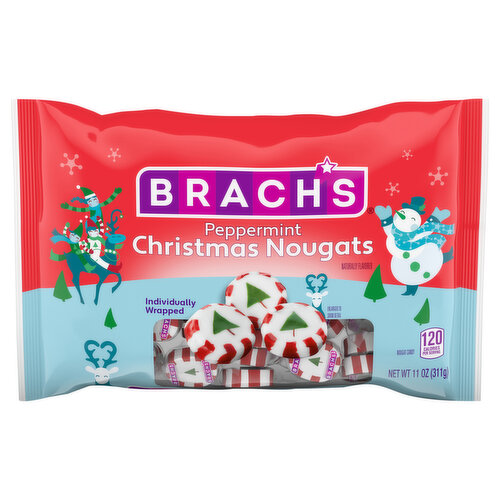 Brach's Peppermint Christmas Nougats