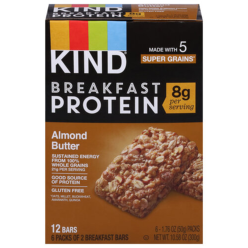 KIND Almond Butter Protein Breakfast Bars