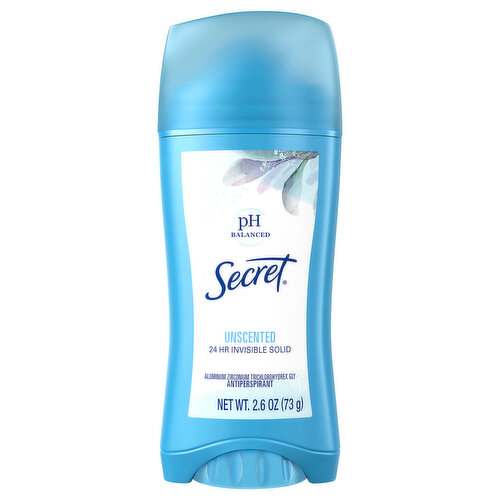 Secret Invisible Solid Unscented