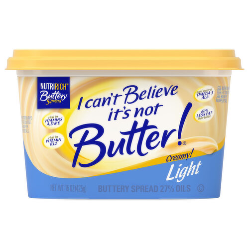 I Can't Believe It's Not Butter Buttery Spread Light