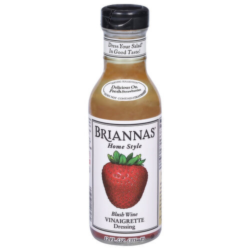 Brianna's Dressing, Blush Wine Vinaigrette, Home Style