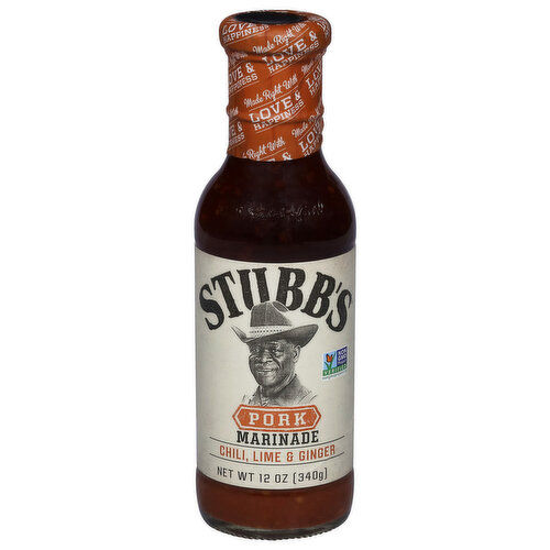 Stubb's Chili, Lime & Ginger Pork Marinade