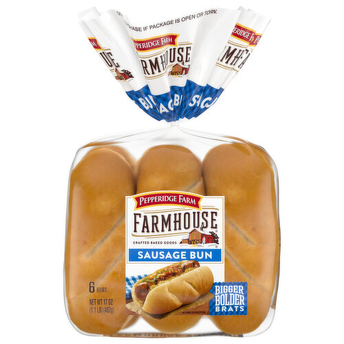Pepperidge Farm Farmhouse White Sausage Buns
