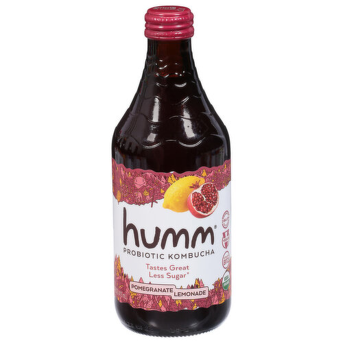 Humm Pomegranate Lemonade Kombucha