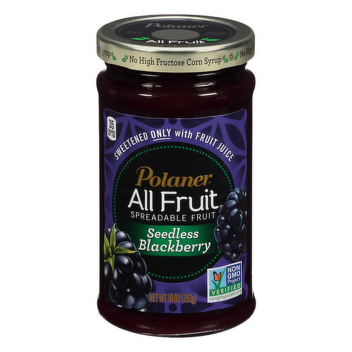 Polaner Seedless Blackberry Spreadable Fruit