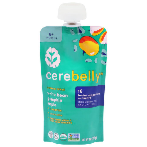 Cerebelly Pouch White Bean Pumpkin Apple