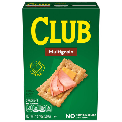 Kellogg's Club Crackers, Snack Crackers, Multi Grain