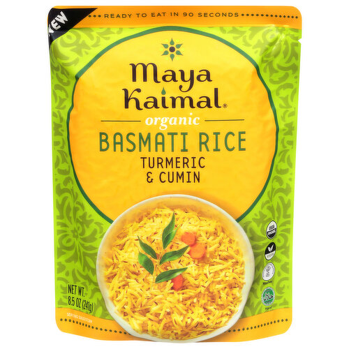 Maya Kaimal Basmati Rice Turmeric & Cumin