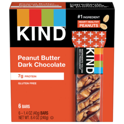 KIND Bars, Peanut Butter Dark Chocolate