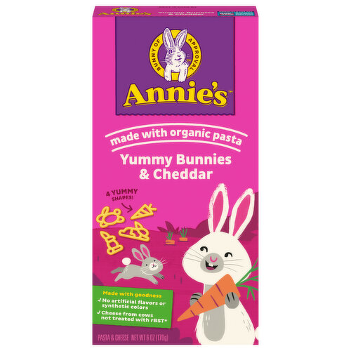 Annie's Yummy Bunnies Cheddar Mac & Cheese