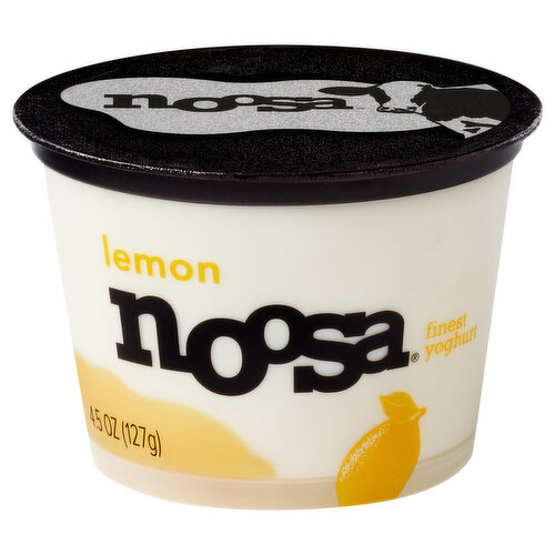 noosa Finest Yoghurt, Whole Milk, Lemon