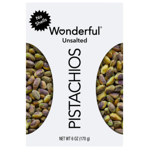 Wonderful Pistachios Unsalted No Shells