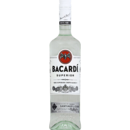 Bacardi White Rum Superior