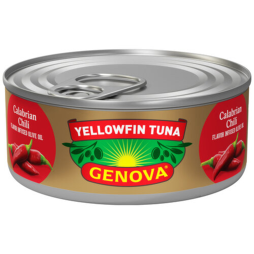 Genova Calabrian Chili Yellow Fin Tuna in Olive Oil