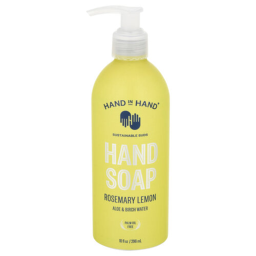 Hand in Hand Hand Soap, Rosemary Lemon, Aloe & Birch Water