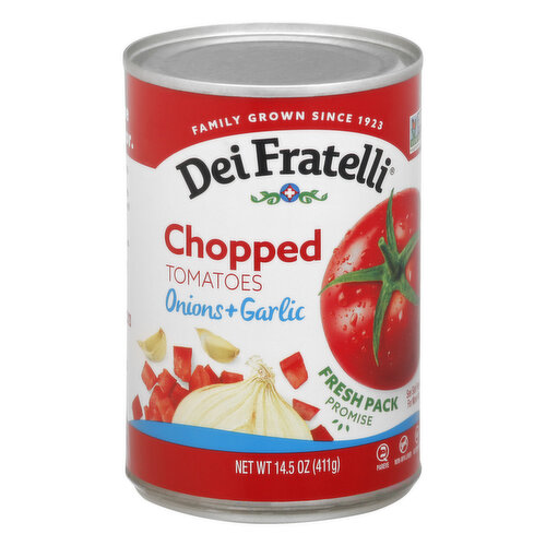 Dei Fratelli Chopped Tomato with Onion & Garlic