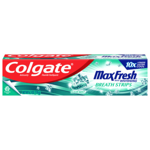 Colgate Max Fresh Toothpaste Clean Mint