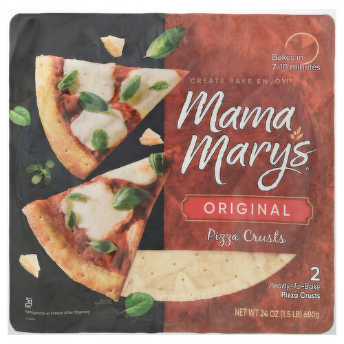 Mama Marys Original 12in Pizza Crusts