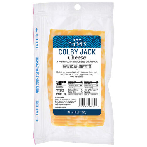 Heinen's Colby Jack Cheese