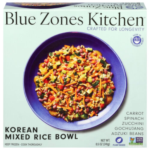 Blue Zones Kitchen Korean Mixed Rice Bowl