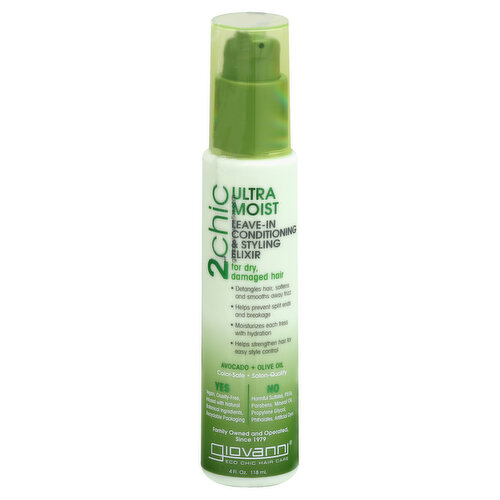Giovanni Conditioner 2 Chic Leave-In Elixir