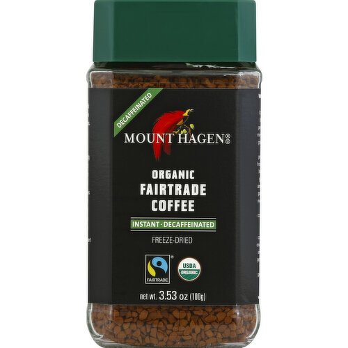Mount Hagen Organic Instant Coffee Decaf