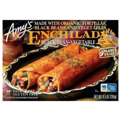 Amy's Kitchen Black Bean Vegetable Enchilada